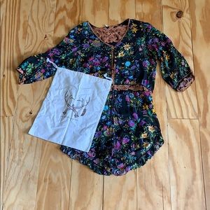 Spell romper with garment bag